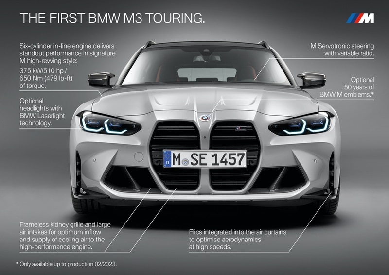 BMW M3 Touring: La Super Station da 510 CV 3
