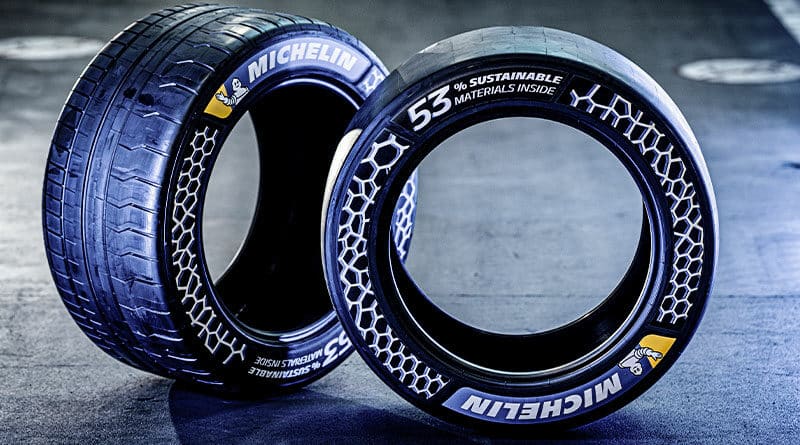 Porsche e Michelin: performance con pneumatici composti al 53% da materiali sostenibili 2