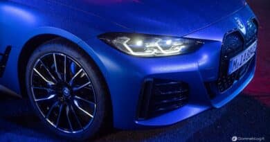 Bmw i4 M50: la prima BMW M elettrica è gommata Pirelli P Zero Elect