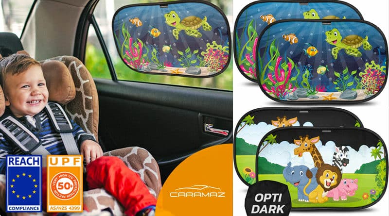 2 Pezzi Tendine Parasole Auto Bambini, Universali Tende Oscuranti Vetri  Auto con Protezione UV, Tendine Parasole Auto Finestrini Posteriori Privacy