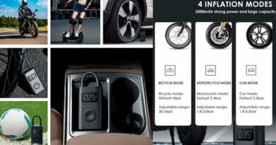 Xiaomi Mijia Portable Electric Air Compressor 1S: il Compressore elettrico portatile