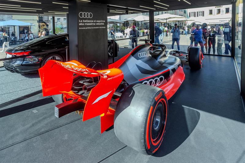 Audi F1 Showcar: a Trento per festeggiare i 40 anni di Audi Sport