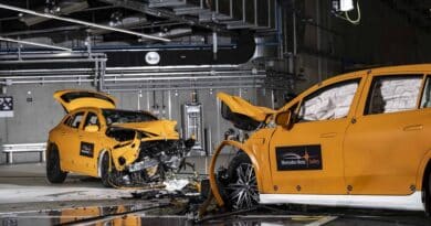 Crash Test Mercedes Elettric 21