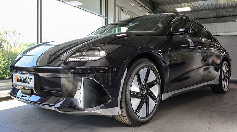 Hankook equipaggia la Hyundai IONIQ 6 con gli pneumatici Ventus S1 evo 3 ev 2