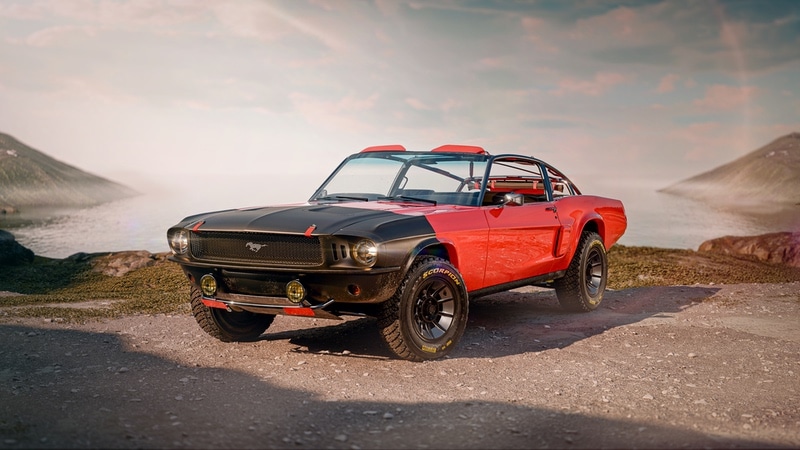 Mustang Fastback STL 1 00