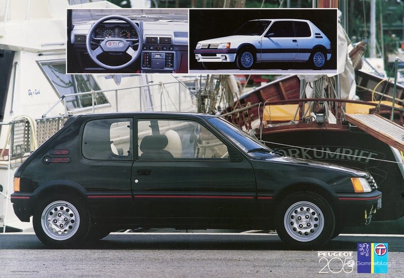 Peugeot 205 GTi: 40 anni di "une sacrée GTi"! 2