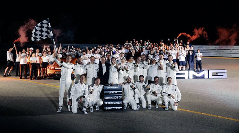Mercedes-AMG e Michelin: Record mondiale con i nuovi pneumatici MICHELIN Pilot Sport 5 Energy