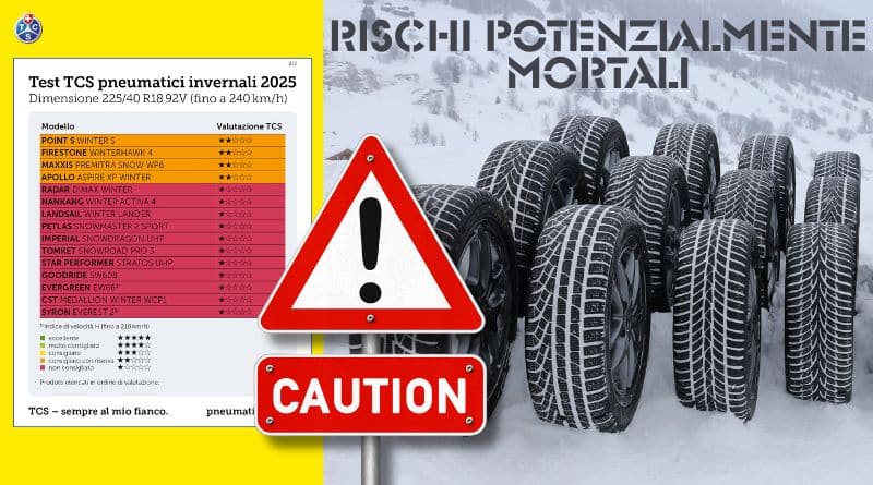 Rischi potenzialmente mortali