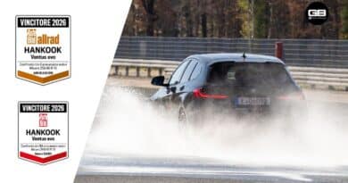 Hankook Test Pneumatici Estivi 2026: Ventus evo vince con Auto Bild, Ventus Prime 4 convince AvD