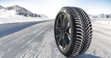 Pneumatico Goodyear UltraGrip Performance 3 su una pista innevata