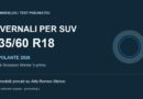 Copertina grafica GommeBlog del test alVolante 2026 sugli invernali 235/60 R18 con Pirelli primo