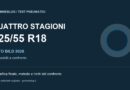 Copertina grafica GommeBlog del test Auto Bild 2026 sui pneumatici quattro stagioni suv 225/55 R18