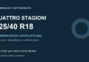 Copertina grafica GommeBlog del test Die Reifentester e Autoflotte 2026 sui quattro stagioni 225/40 R18