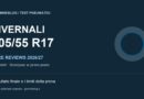 Copertina grafica GommeBlog del test Tyre Reviews 2026 sui pneumatici invernali 205/55 R17